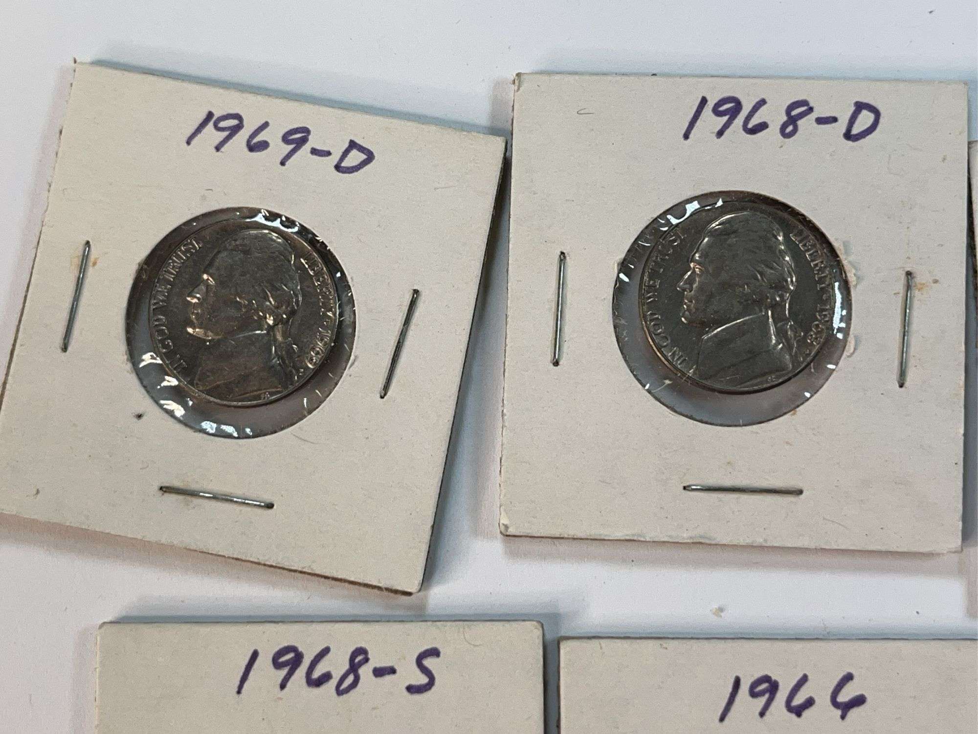 Jefferson Nickels and 1926 Buffalo Nickel