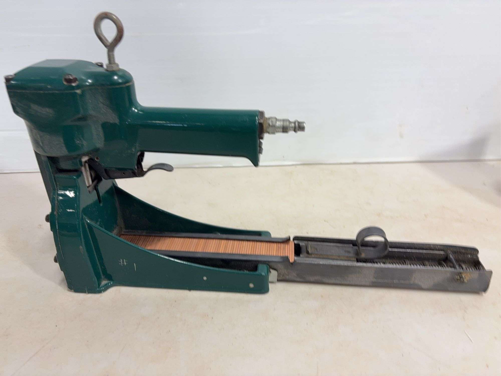 ISM pneumatic box stapler w/ box of staples