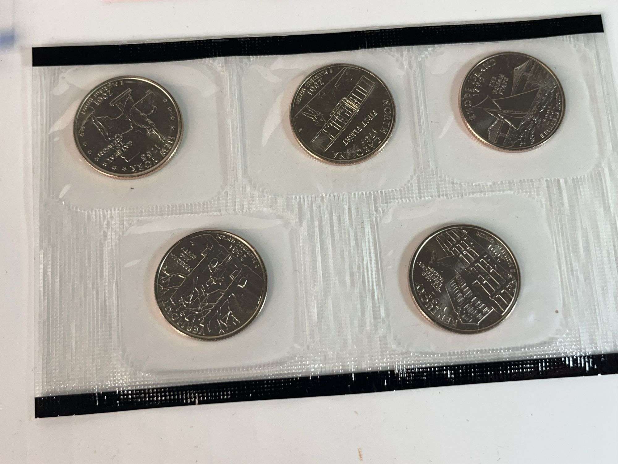 2000 and 2001 Denver and Philadelphia Mint Uncirculated Sets