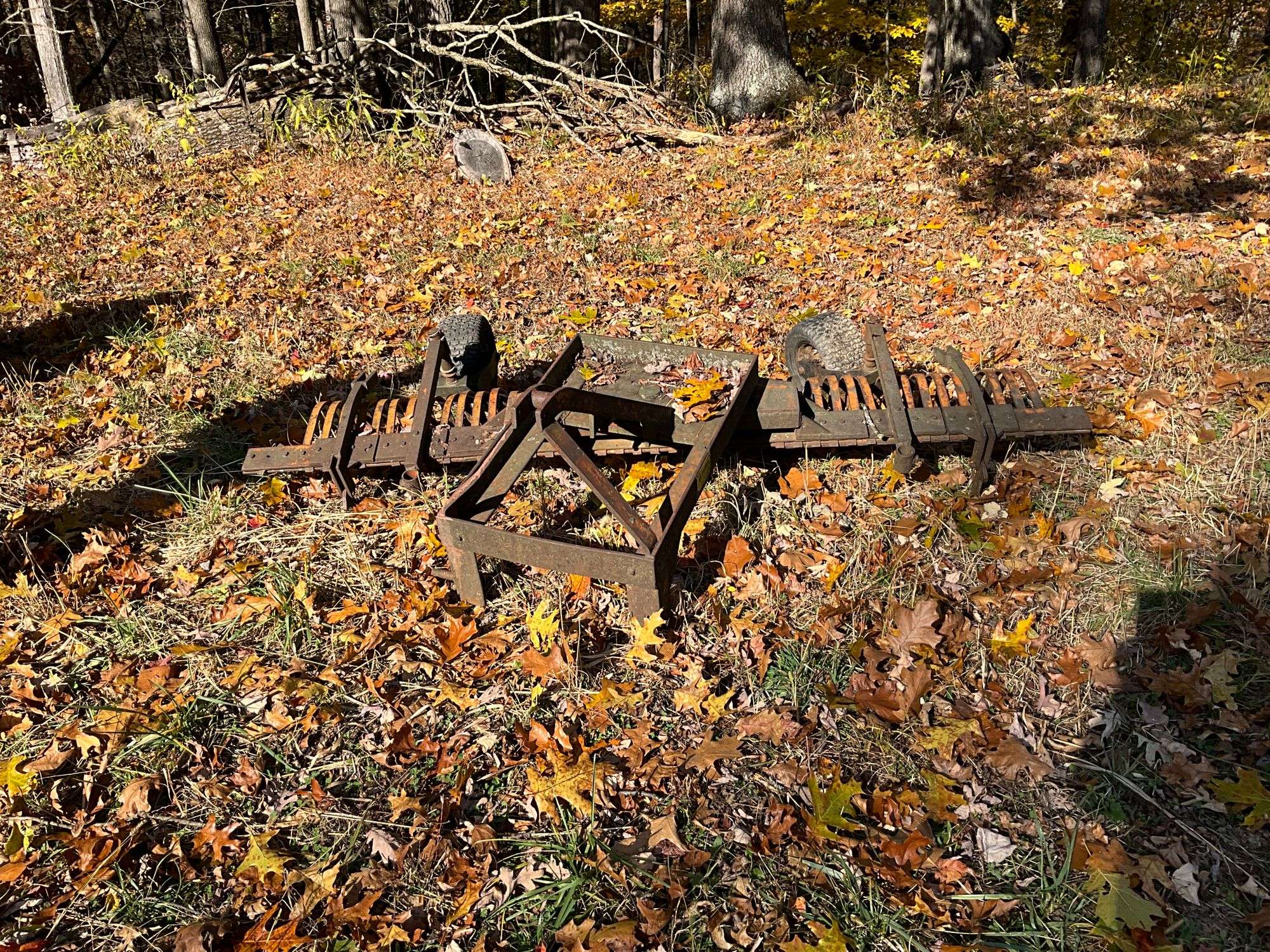 3 Point Spring-Tooth Harrow 8ft - Kaufman Realty & Auctions