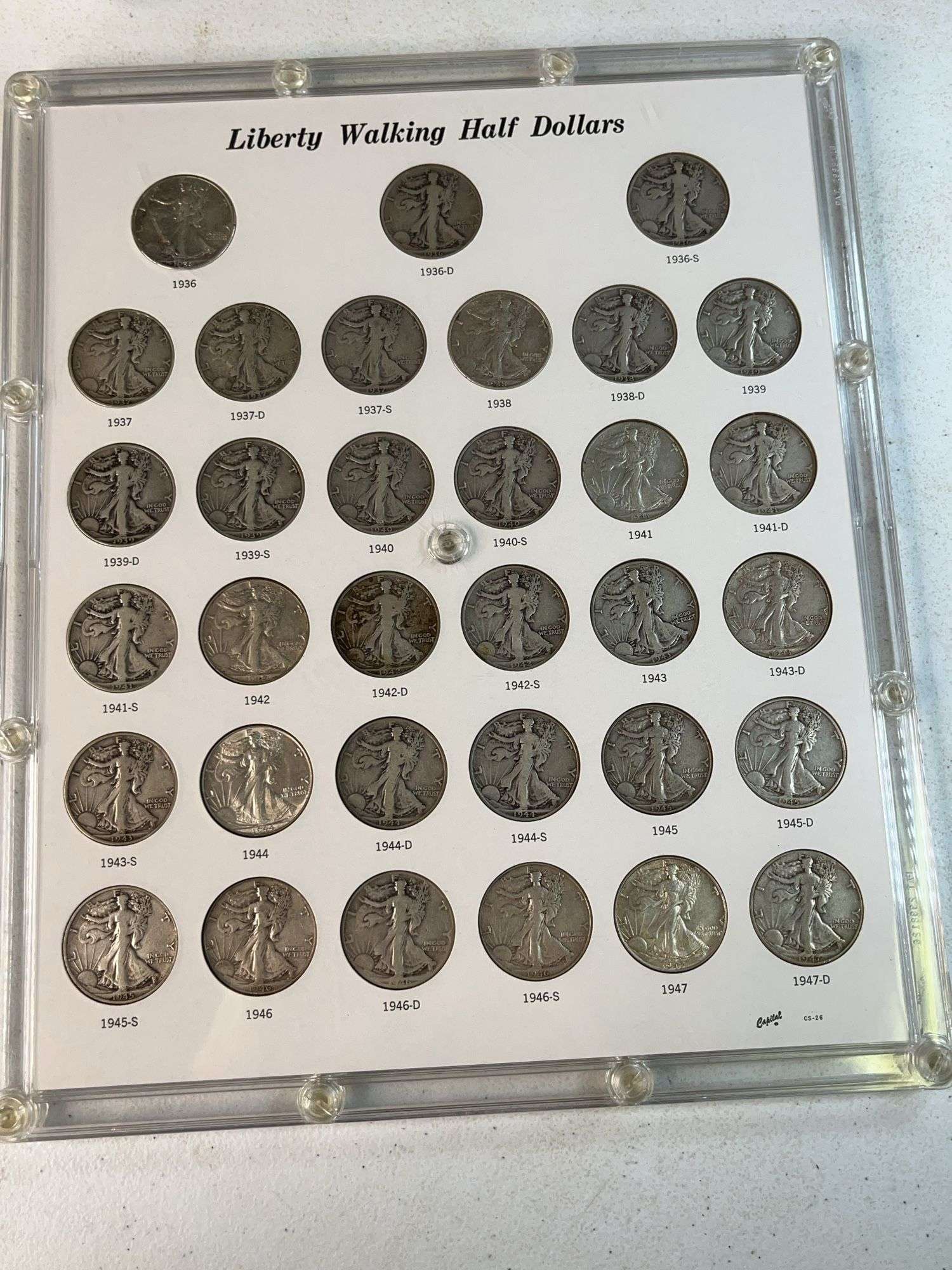 Liberty Walking Halves Set