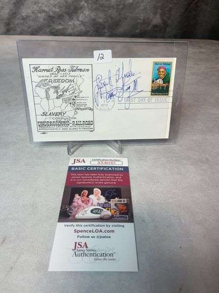 Martin Luther King III Signed First Day Cover - JSA