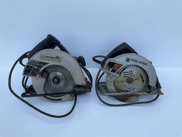 (2) Electric Circular Saws