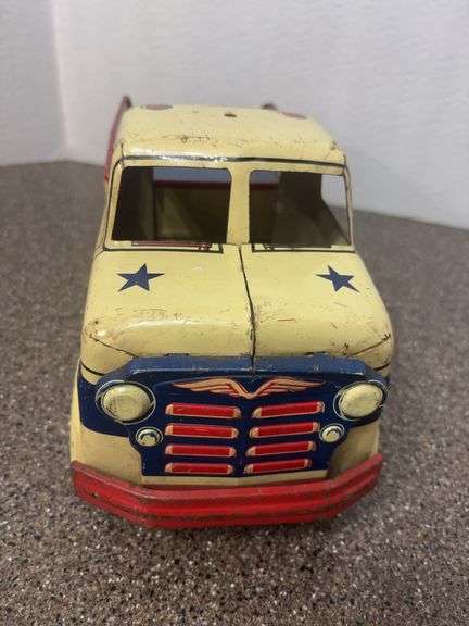 Vintage Metal Truck U.S. Missile Squadron