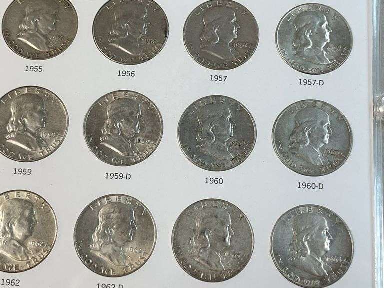 Franklin Halves Set