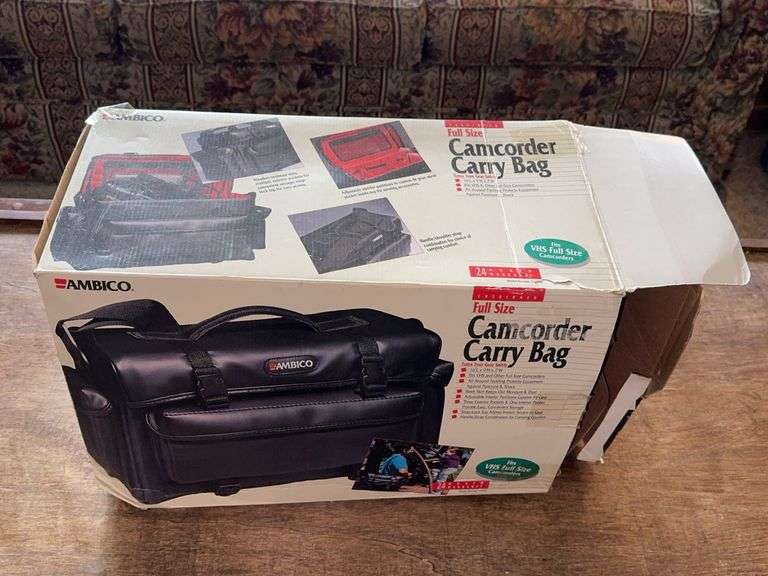 Ambico Full Size Camcorder and Carry Bag