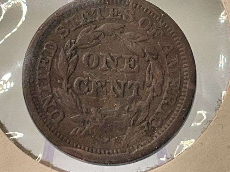 1845 Large Cent