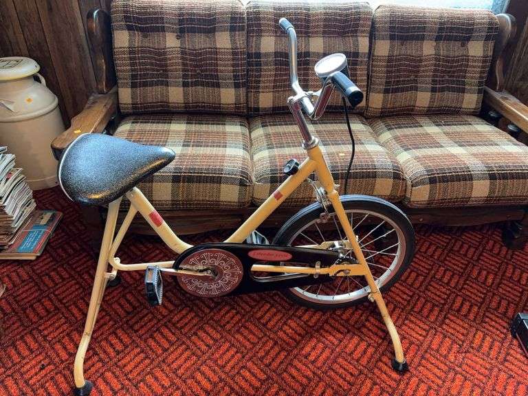 Slender cycle ￼exercise bike and Vitamaster treadmill