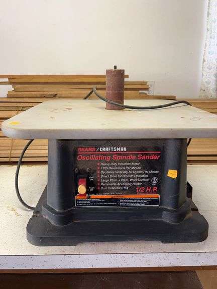 Seats Craftsman Oscillating Spindle Sander