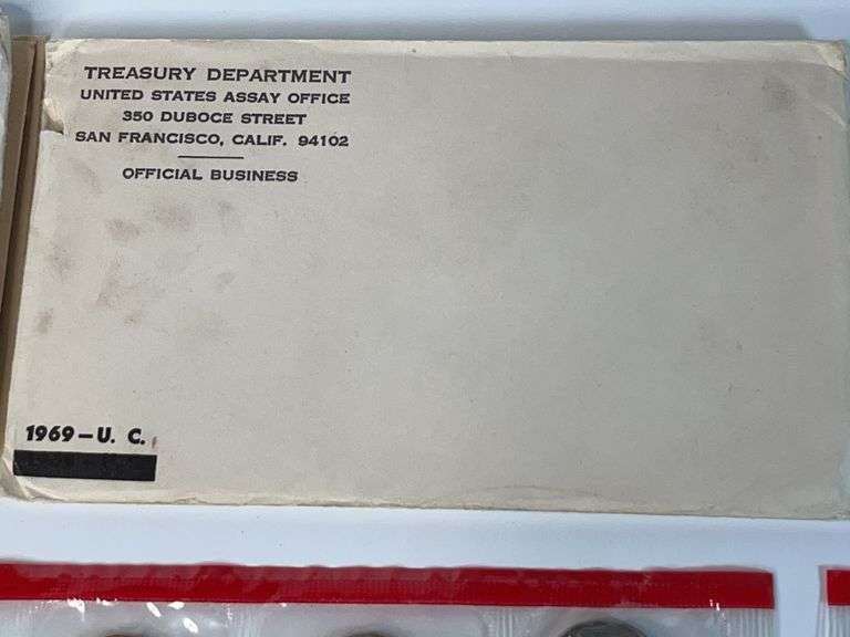 1968, 1969, 1970 Uncirculated Mint Sets