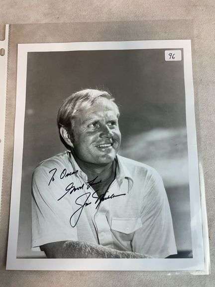 Jack Nicklaus Signed 8x10 Photo - JSA