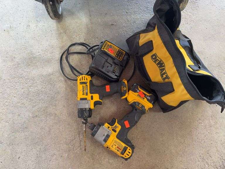 Dewalt Impact and Drill and charger and case