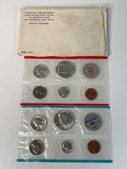 1964 Uncirculated Mint Set