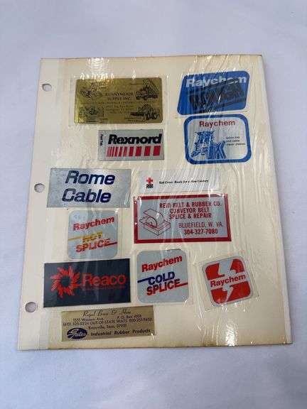 (24) Coal Miner Hardhat Stickers