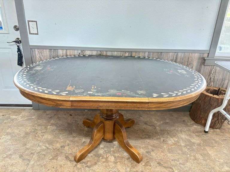 Oval Table 60"W 42"D 30"H