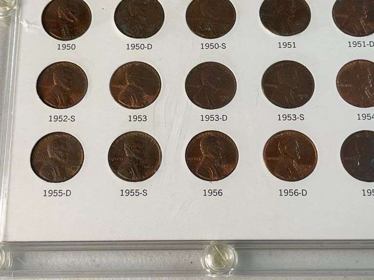 Lincoln Cents Set, 1934-1958