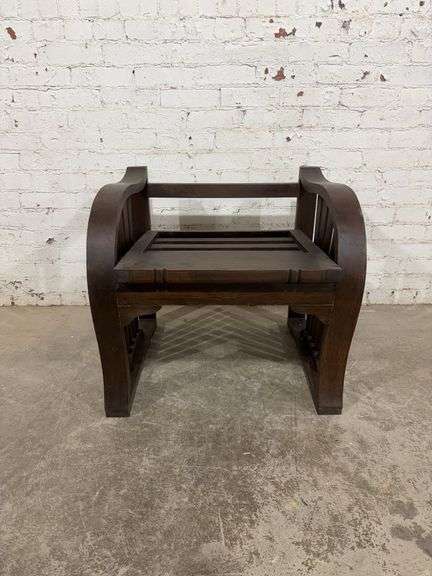 Armchair with foldable back