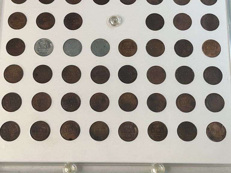 Lincoln Cents Set, 1934-1958