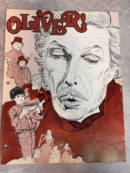 Vincent Price Signed Oliver Program - JSA