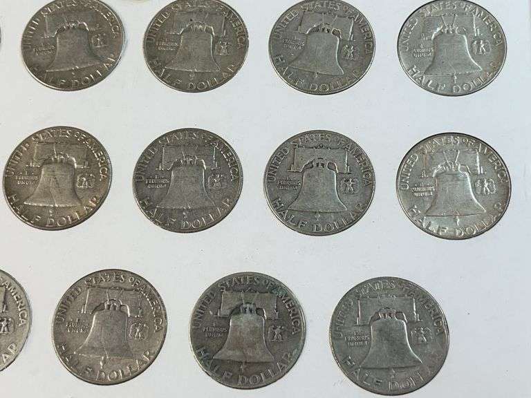 Franklin Halves Set