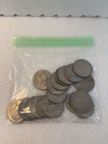 20 Mixed Ike Dollars