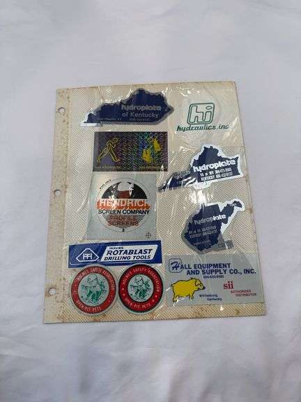 (11) Coal Miner Stickers