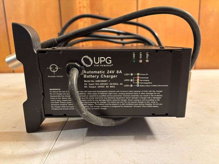 Charger for electric scooter