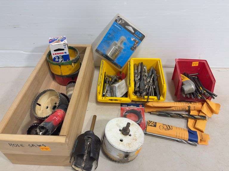 Hole saw & drill bits