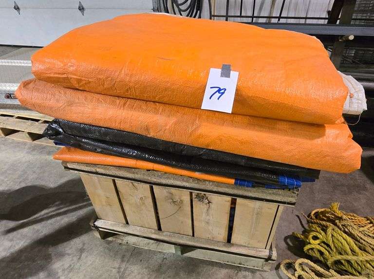 LOT OF CONCRETE BLANKETS