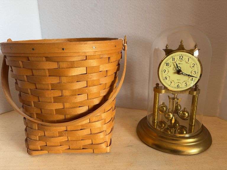 Anniversary Clock and Heritage Basket
