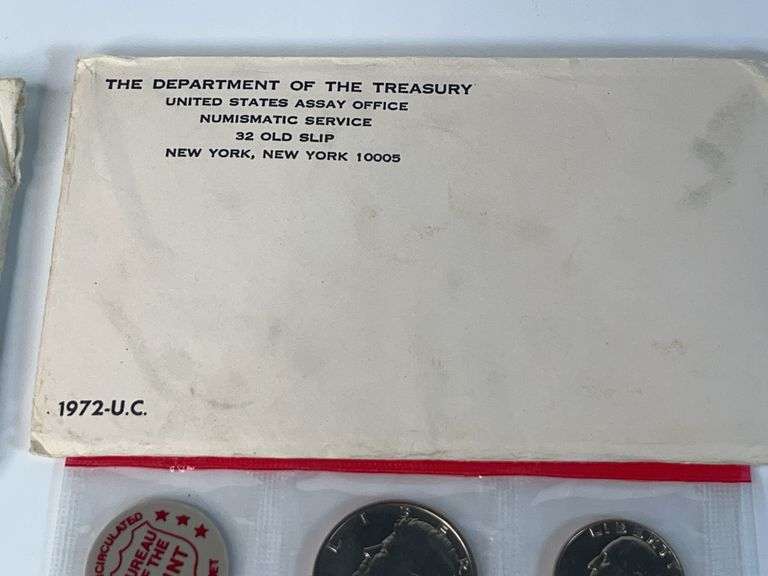 1971, 1972, 1973 Uncirculated Mint Sets