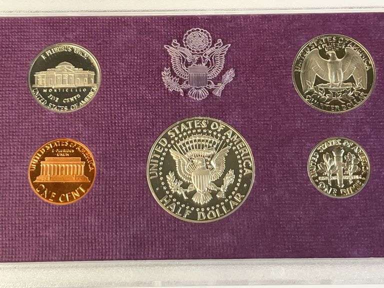 1984, 1985, 1986 US Proof Sets