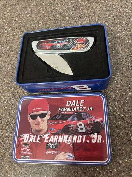 Dale Earnhardt Racing Knife w/Tin Case
