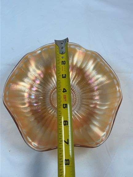 MARIGOLD CARNIVAL BOWL STIPPLED RAY