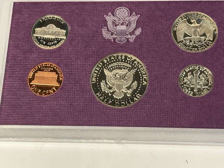 1984, 1985, 1986 US Proof Sets