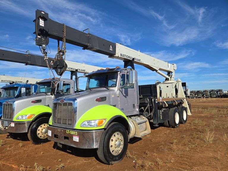 2018 Peterbilt PB348 showing 43,073 mi, 6,155 hrs - runs