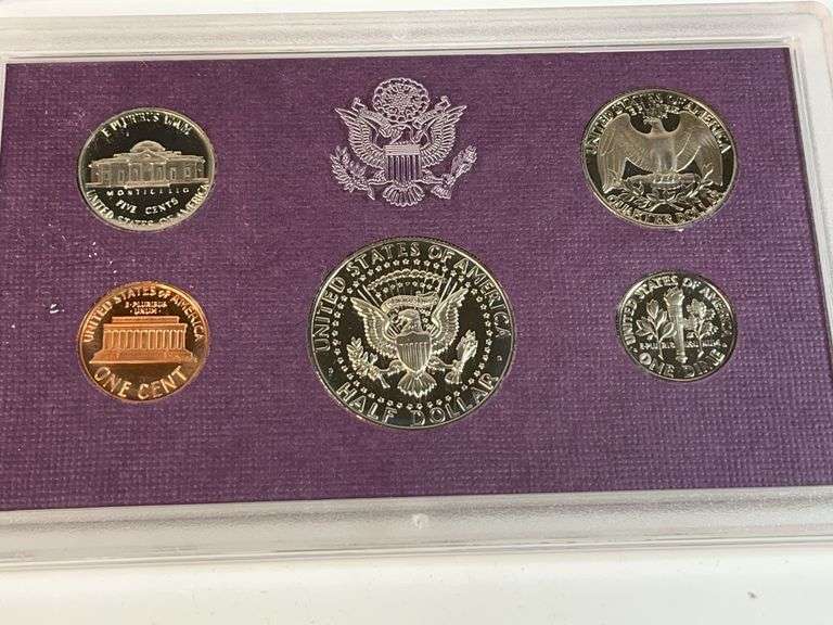 1984, 1985, 1986 US Proof Sets