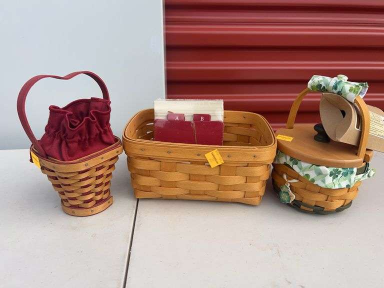 Variety of Longaberger Baskets