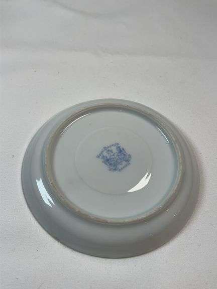 Royal Bayreuth “Little Boy Blue” Porcelain Lot – Basket, Mug, Plate & Biscuit Jar