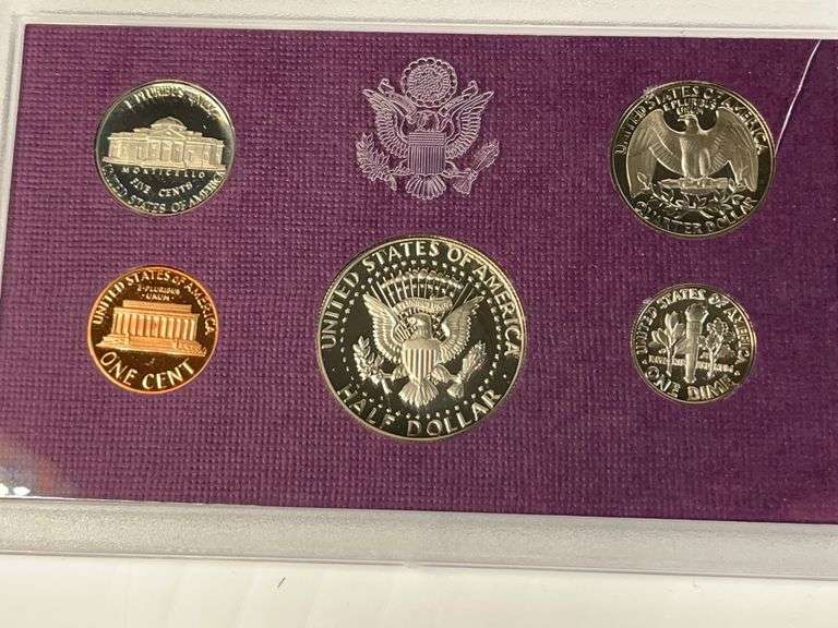 1984, 1985, 1986 US Proof Sets