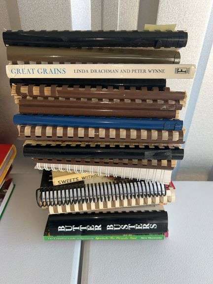 Assortment of Recipe and Food Books