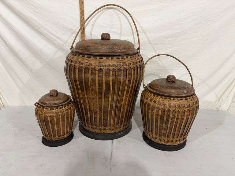 (3)-rice baskets