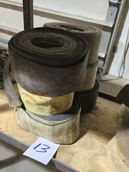 LOT OF 4" BINDER STRAPS