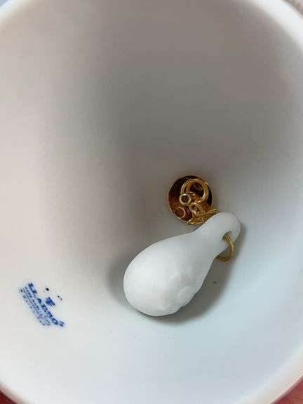 Lladro 1989 Christmas Ornaments โ #5656 Ball & #5616 Bell w/ Original Boxes