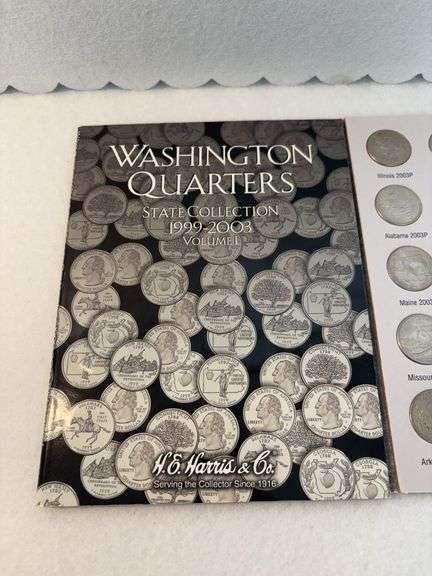 Washington Quarters State Collection 1999-2003