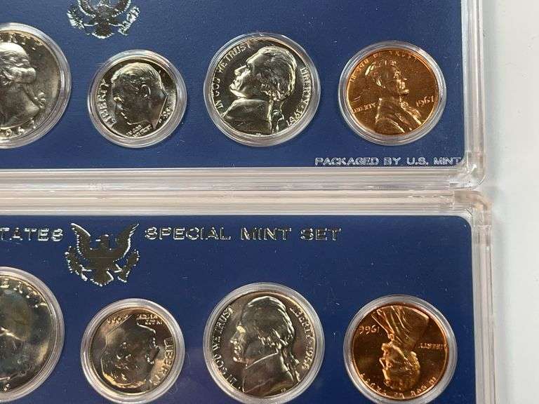 1966 and 1967 US Special Mint Sets