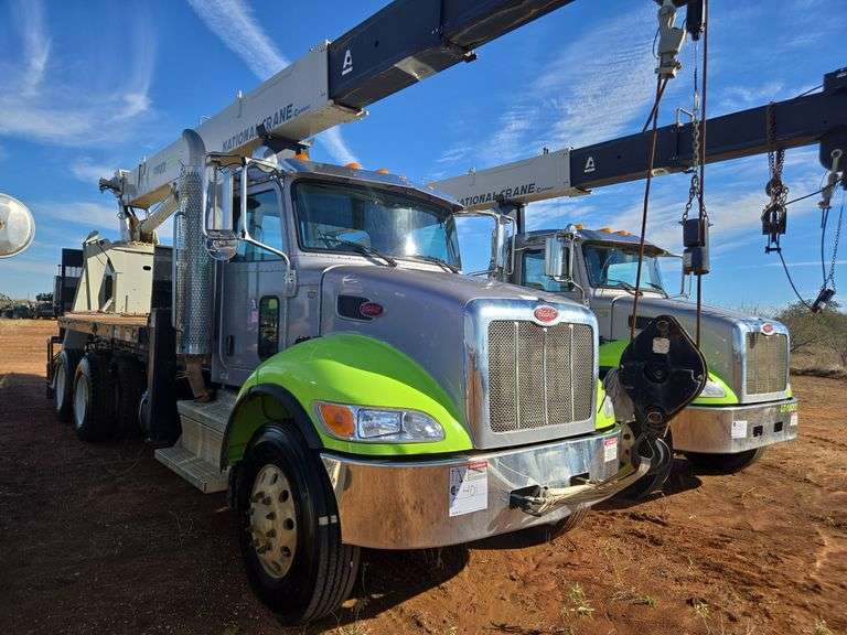 2018 Peterbilt PB348 showing 35,437 mi, 6,164 hrs - runs