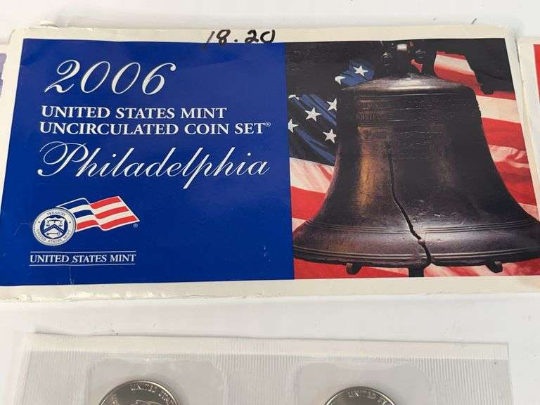 2005, 2006 Denver and 2005, 2006 Philadelphia Mint Uncirculated Sets