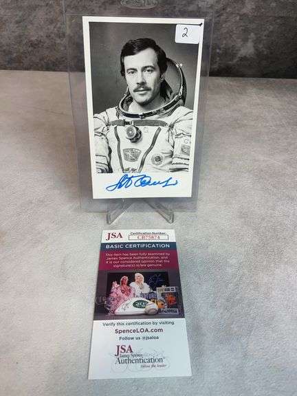 Alexander Balandin Signed 4.5x7 Black and White Photo - JSA