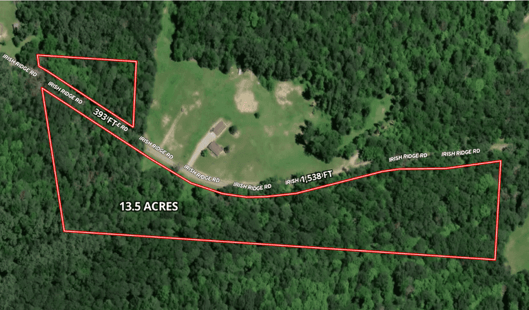13.5 Mostly Wooded Acres L...